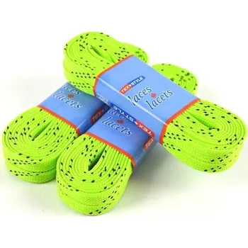 Tkaničky do bot Voskované tkaničky Tex-Style 244 cm, lime, 96" Tex Style
