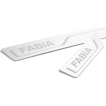 Zimní osobní pneu Škoda Fabia III.: Dekorativní prahové lišty, alu