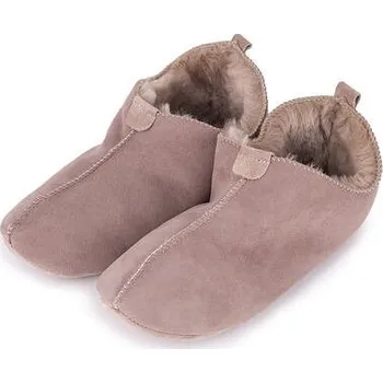 Dámská zimní obuv Vlnka Kožené bačkory s ovčí vlnou Andy béžová velikost obuv dospělí 38