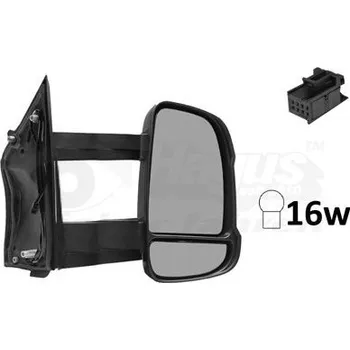 Auto zrcátko Vnější zpětné zrcátko VAN WEZEL 1651822