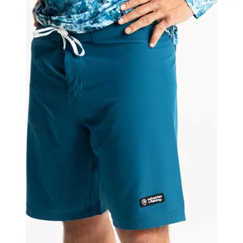 Rybářské oblečení Adventer Fishing Kraťasy Petrol Velikost: S