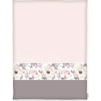 deka Bench Deka Flowers, 150 x 200 cm, růžová