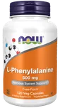 Now Foods L-Fenylalanin 500 mg 120 cps.