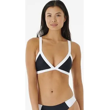 Dámské plavky Plavky Rip Curl MIRAGE COLOUR BLOCK TRI Black velikost L
