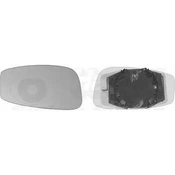 Autodíl Sklo do zrcátka, vnější zrcátko VAN WEZEL 1625831