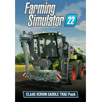 Počítačová hra Farming Simulator 22 - CLAAS XERION SADDLE TRAC Pack - PC