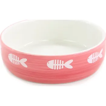 miska pro kočku MAGIC CAT Keramická miska Růžová, 260 ml