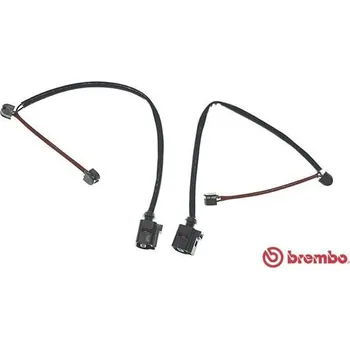 Brzdová destička Výstražný kontakt, opotřebení obložení BREMBO A 00 421
