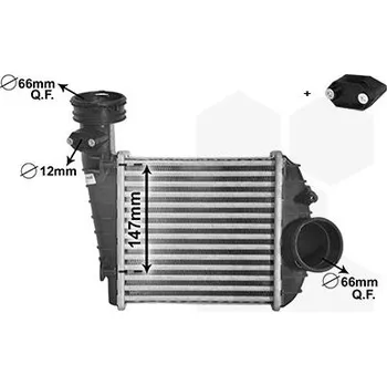Chladič motoru Chladič turba VAN WEZEL 58004360