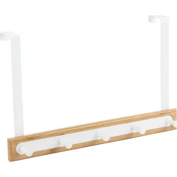 Věšák Altom Věšák na dvěře 5 háčků, 40 x 4,5 x 25 cm, bílá