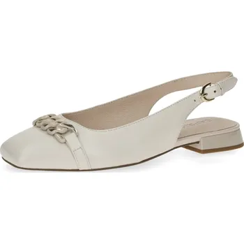 Dámské lodičky Dámská kožená lodička 9-9-29400-20-140 Caprice béžová Barva: cream perlato, Velikost: 39