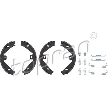 Brzdový systém Sada brzdových čelistí, parkovací brzda, , 0054203620, A0054203620, TOPRAN, 407 762
