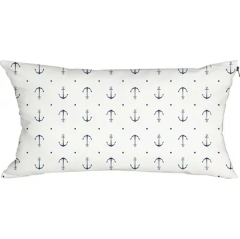 Povlečení SEA CLUB Povlak na polštář Kotva 80 x 40 cm bílý 3670