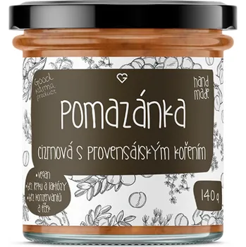 Rostlinná pomazánka GOODIE Pomazánka - Cizrnová s provensálským kořením 140 g