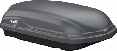 Střešní box Hakr Relax 300 šedý
