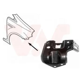 Blatník karosérie Blatník VAN WEZEL 1624672