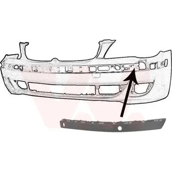 Nárazník Ozdobná / ochranná lišta, nárazník VAN WEZEL 0663583