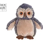 Mikro trading Take Me Home - Sova plyšová - 18 cm - stojící