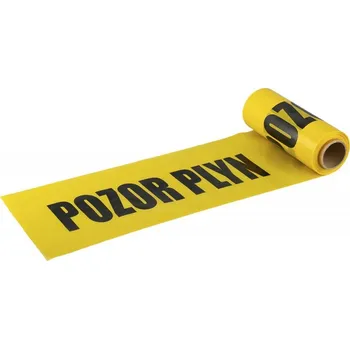 Výstražná páska Fólie výstražná - plyn 22cmx50mx0, 07mm