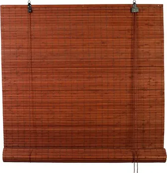 Roleta Bamboo Bambusová roleta 100 x 100 cm hnědá mahagon