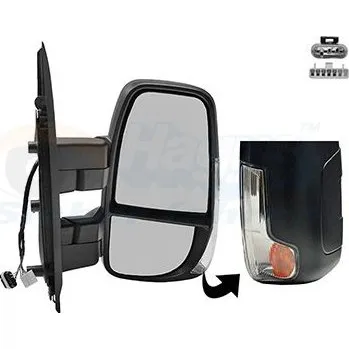 Auto zrcátko Vnější zpětné zrcátko VAN WEZEL 2817808