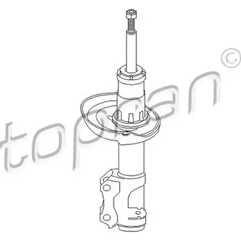 Tlumič pérování, , 1H0413031L, TOPRAN, 108 367