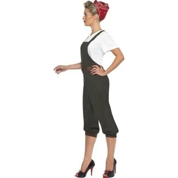 Karnevalový kostým Dámský kostým - Farmářka z 2. světové války L