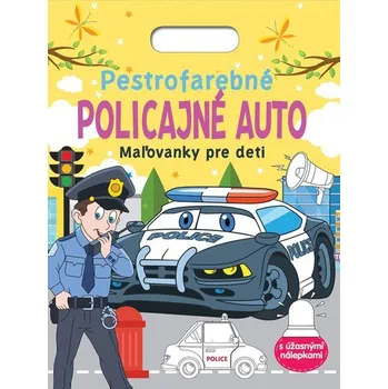 Cizojazyčná kniha Pestrofarebné policajné auto