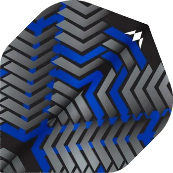 Příslušenství pro šipky Mission Letky Vex - Black & Blue F3352