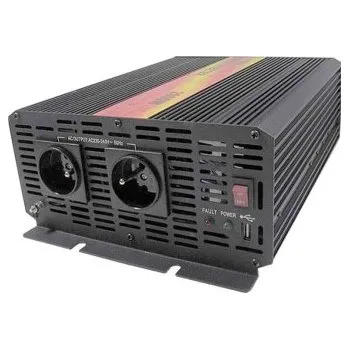 Měnič napětí Měnič napětí 12V/230V 2000W CZ
