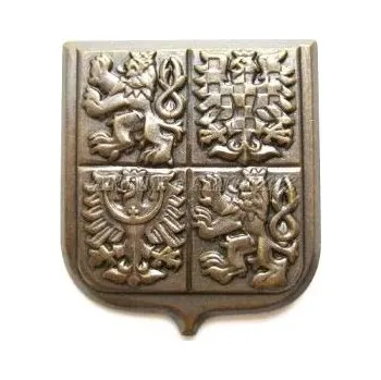 Originál AČR odznak na čepici AČR mořený