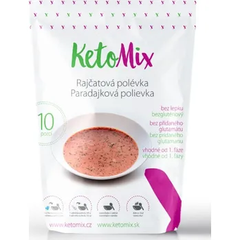 KetoMix Proteinová polévka 300 g rajčatová Keto dieta KetoMix Proteinová polévka 300 g rajčatová