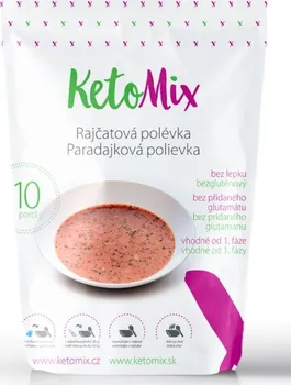 Keto dieta KetoMix Proteinová polévka 300 g rajčatová