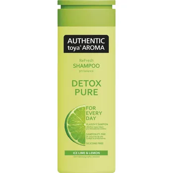 Šampon Authentic Toya Aroma Detox Pure šampon pro všechny typy vlasů limetka a citron 400 ml