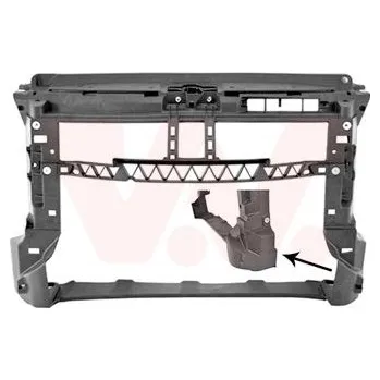 Karosérie Přední obložení VAN WEZEL 5829768