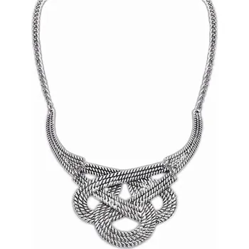 Náhrdelník Náhrdelník krátký 34ac001-71a - stříbrný