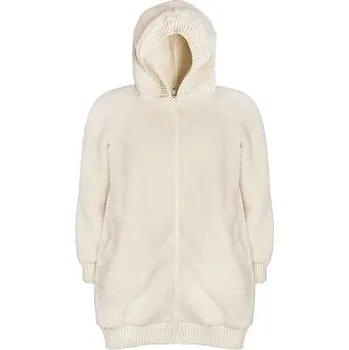 Dámská mikina Vlnka Prodloužená mikina z ovčí vlny přírodní velikost oblečení XXL