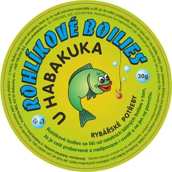 Boilies U Habakuka Rohlíkové boilies - žluté - vanilka