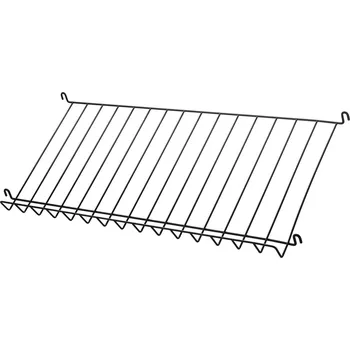 police STRING Drátěná police na časopisy Wire Shelf 78 x 30, Black