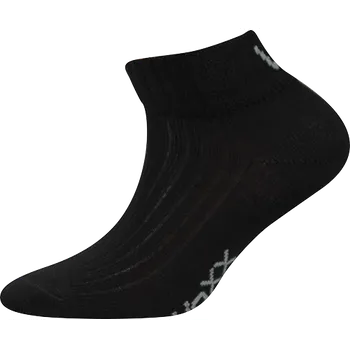 Sport Dětské nízké ponožky Voxx Setra - ČERNÉ velikost/rozměry: 16-19