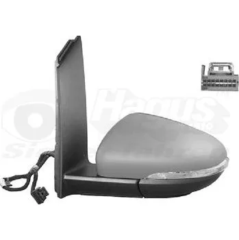 Auto zrcátko Vnější zpětné zrcátko VAN WEZEL 5735817