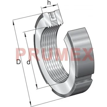 INA ZM 90 přesná pojistná matice