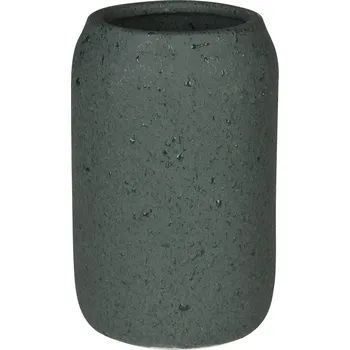 Koupelnový keramický set MOSS zelená Mybesthome název: kalíšek na zubní kartáček