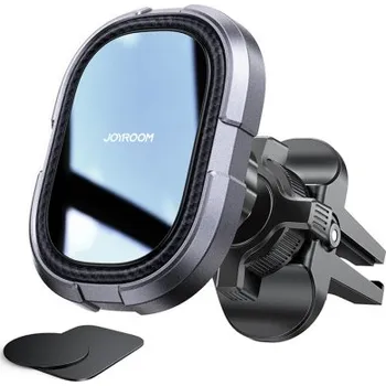 JOYROOM | Joyroom Magnetic Air Vent držák na mobil do auta, šedý (JR-ZS311)