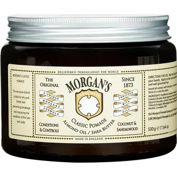 Stylingový přípravek Morgan's Classic Pomade with Almond Oil & shea Butter 500 g - Pomáda na vlasy pro styling účesu