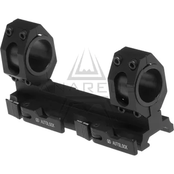 Aim-O QD Spojené taktické montážní kroužky 25mm / 30mm - černé