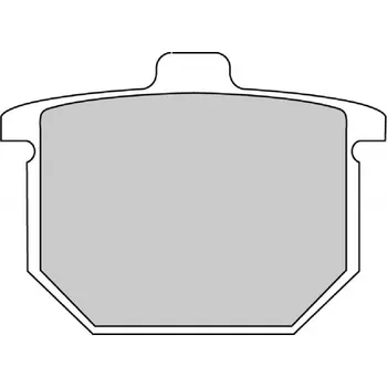 Brzda pro motocykl Ferodo Brzdové destičky Ferodo FDB182P
