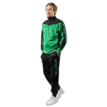 tepláková souprava givova Roma zelená/černá 1310 XS