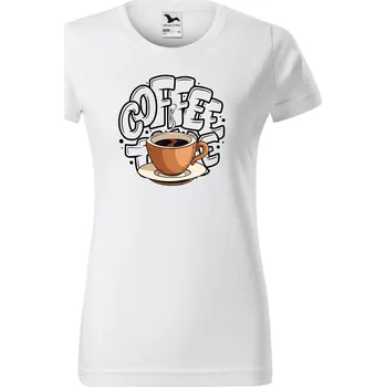 Dámské tričko Dámské tričko - Cofee Velikost: L