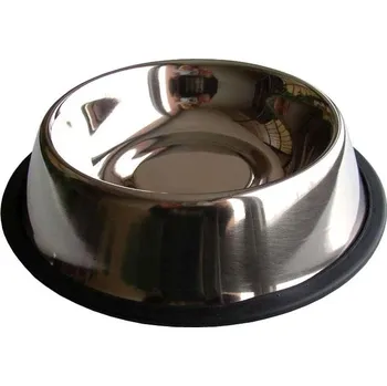Miska pro psa Nerezová miska stabilizační s gumou 2,8l